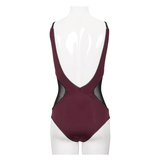 Gothic Wine Red One-Piece: Comfort and Style Swimsuit