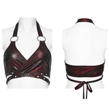 Halter Neck Crop Top with a Seductive Stylish Flair