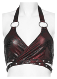 Halter Neck Crop Top with a Seductive Stylish Flair