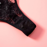 Intimate Women's Lace Lingerie Sets / Erotic Bra with Floral Pattern / Sexy Low Waist Panties - EVE's SECRETS