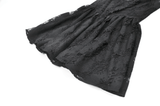 Lace Halter Dress with Elegant Keyhole Neck Design