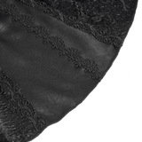 Ladies' Halter Bustier Mini Dress with Lace Edges