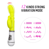 Long G-Spot Vibrating Dildo For Women / Female Rabbit Climax Vibrator - EVE's SECRETS
