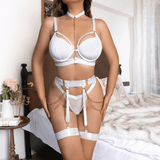 Luxury Lingerie With Chain / Women's Fine Underwear / Sexy Intimate Exotic Set - EVE's SECRETS