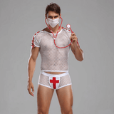 Men's Doctor Erotic Uniform / Mesh Erotic Cosplay Underwear - EVE's SECRETS