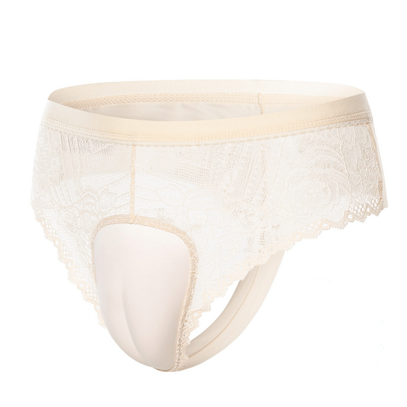 Men's Floral Lace Underpants / Male Low Waist Panties / Sissy Crossdresser Underwear - EVE's SECRETS