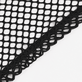 Men's Industrial Mesh Shirt with Buckle Accents
