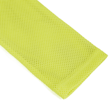 Men's Soft Stretchy Yellow Mesh Top: Stylish Long Sleeve