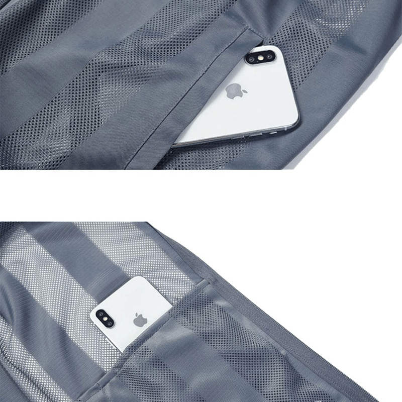 Men's See-Through Sleeveless Jacket / Sexy Lightweight Outdoor Zipper Vest / Male Outfits - EVE's SECRETS