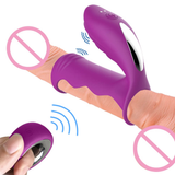 Men's Vibrating Cock Ring with G-Spot Stimulation / Silicone Msturbator for Couples / Adult Sex Toys - EVE's SECRETS