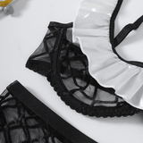 Naughty Maid Sexy Lingerie Set / Sensual Transparent Role-Play Costume / Women's Erotic Apparel - EVE's SECRETS