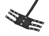 Punk Goth Strappy Chest Harness with Steel Eyelets