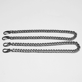 Punk Gothic PU Leather Body Harness with Metal Chains