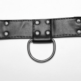 Punk Harness With Roller Loop and Adjustable Straps