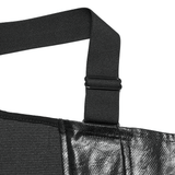 Punk Vegan Leather Waiscoat with Customizable Straps
