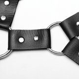 Punk Waist and Shoulder Harness Set with Adjustable Straps