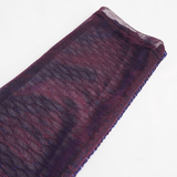 Lässige lila transparente Leggins für Frauen / Gothic weibliche elastische Taillenhose