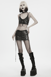 Seductive Cross Body Chain with Cascading Drapes