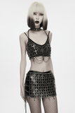 Seductive Cross Body Chain with Cascading Drapes