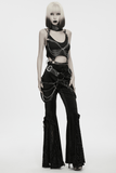 Sexy Gothic Leather Spike and Chain Body Harness