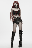 Sexy Gothic Rose Lace Hip Chain Harness Jewelry