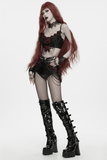 Sexy Gothic Rose Lace Hip Chain Harness Jewelry