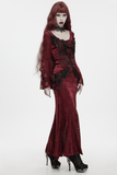 Sexy Gothic Rose Lace Hip Chain Harness Jewelry