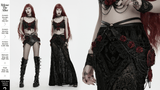 Sexy Gothic Rose Lace Hip Chain Harness Jewelry