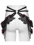Sexy Gothic Rose Lace Hip Chain Harness Jewelry