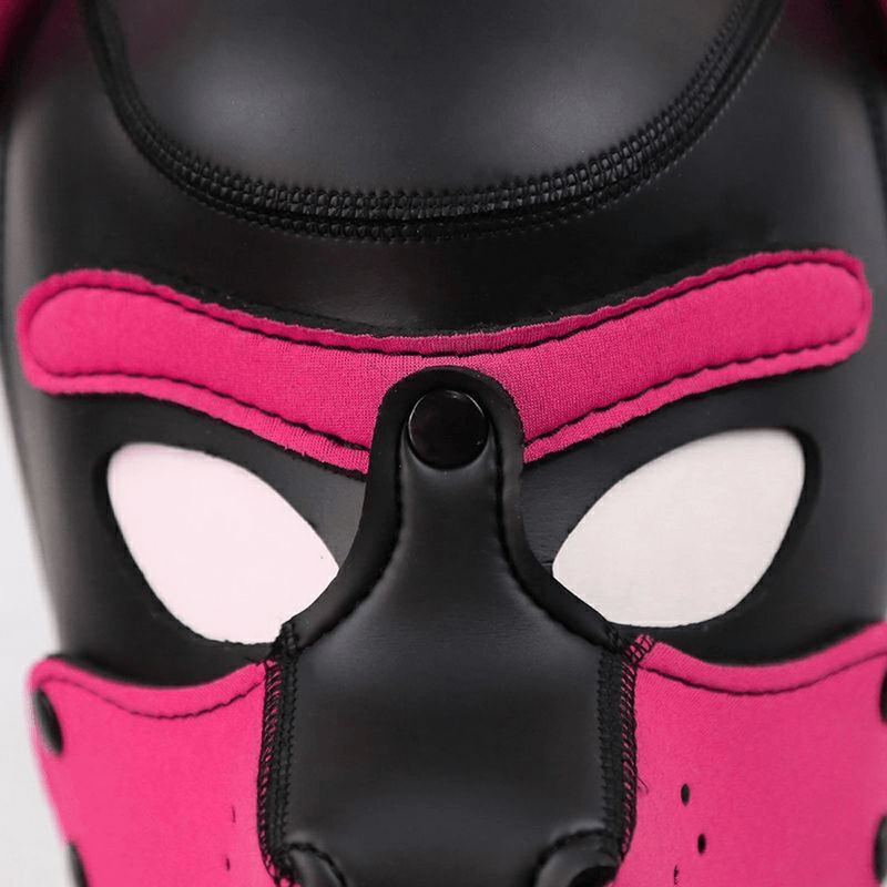 Sexy Neoprene Headgear for Role-Playing Games / Dog Puppy Mask / Adult BDSM Gear - EVE's SECRETS