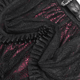 Sexy Layered Skirt with Elegant Lace and Ruffled Details