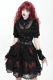 Sexy Layered Skirt with Elegant Lace and Ruffled Details