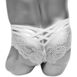 Sexy Men's Transparent Panties With Open Crotch / Erotic Male Lace Underwear - EVE's SECRETS