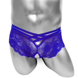 Sexy Men's Transparent Panties With Open Crotch / Erotic Male Lace Underwear - EVE's SECRETS