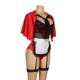 Sexy Red Riding Hood Halloween Costume / Women's Cosplay Outfits - EVE's SECRETS