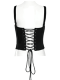 Sexy Waistcoat with Corset Design and Buckle Straps