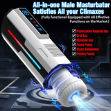 Telescopic Rotation Sex Toy / Blowjob Automatic Cup for Male