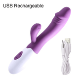 Vagina Massage G-Spot Rabbit Vibrator / Anal Pussy Stimulator / Sexy Toys for Adult - EVE's SECRETS