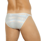 Wet Look Sexy Briefs for Men / Low Waist Male Underwear / Adult Panties with Penis Pouch - EVE's SECRETS