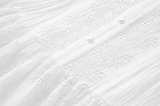 White Gothic Lolita Lace Dress with Frilly Skirt