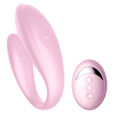 Kabelloser Dildo-Vibrator für Frauen / Doppelstimulator aus Silikon für Erwachsene / wiederaufladbares Sexspielzeug über USB 