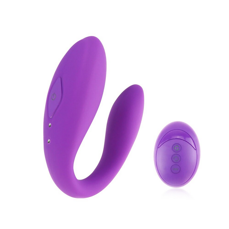 Wireless Clit and G-Spot Vibrator / Adult Silicone Double Stimulator / USB Rechargeable Sex Toy - EVE's SECRETS