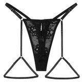 Women's Lace Panties with Garter / Erotic Adjustable Underwear - EVE's SECRETS