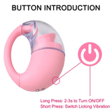 Women's Licking Vibrator / Clit and Nipple Stimulators / Adult Erotic Sex Toys - EVE's SECRETS