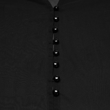 Women's Gothic Ombre Chiffon Wrap with Tied Belt