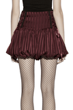 Women's Gothic Pinstripe Bubble Bloomer Shorts