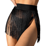 Damenrock mit hoher Taille / Miniröcke mit elastischer Taille / Sexy Strandmode für Damen 
