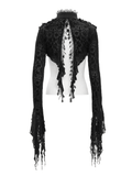 Women's Lace Gothic Bolero with Bold Bell Sleeves