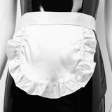 Women's Sexy Costume Maid with Ruffled Puff Sleeve / Erotic Fancy Dress with Apron - EVE's SECRETS