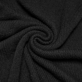 Women's Wasteland Gothic Hooded Knit Cropped Top